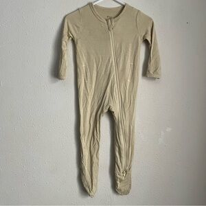 Kyte BABY Soft Beige Wheat Footie